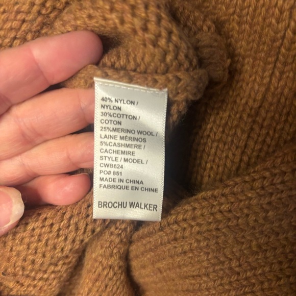 EUC Brochu Walker Mock Neck Turtleneck Long Sweater. Size S - Picture 4 of 8